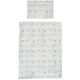 Roba Svijetlo zelena pamučna dječja posteljina za dječji krevetić 100x135 cm Woodland Buddies – | shoptok.hr