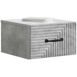  Stenski nočni omarici 2 pcs Betonsko siva 34,5 x 33 x 20 cm, (5000210015) | Shoptok.si