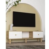 Hanah home TV polica Mono Sapphıre Oak White