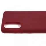 Onasi Silikonski ovitek za Samsung Galaxy S25 Ultra - mat liquid - rdeč | Shoptok.si