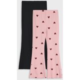 Sinsay Pamučne flare tajice 2 pack | shoptok.hr
