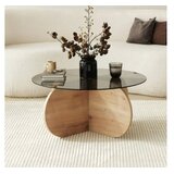 Hanah home Bubble Sapphire Klub sto, 75x35x75cm, Smeđi | Eponuda.ba