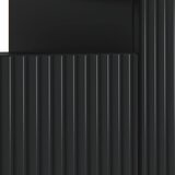  LED TV kabinet Crna Konstruirano drvo | shoptok.hr