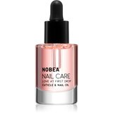NOBEA Nail Care Love at first drop Cuticle & Nail oil hranilno olje za nohte in obnohtno kožo 12 ml | Shoptok.si