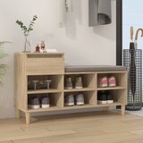 vidaXL Ormarić za cipele boja hrasta 102x36x60 cm konstruirano drvo | shoptok.hr