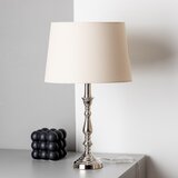  Brilagi - Stona lampa CERIA 1xE27/60W/230V, prečnik 30 cm, sjajni hrom/bež | Eponuda.com