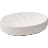 Tendance posuda za sapun relax 12X8,5X3 cm keramika, bela Cene