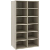 Furnova Stojalo za čevlje sonoma hrast 54x34x100,5 cm konstruiran les, (21954511) | Shoptok.si