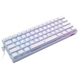 Redragon DRAGONBORN K630 RGB WHITE RED SWITCH mehanska tipkovnica bele barve | Shoptok.si