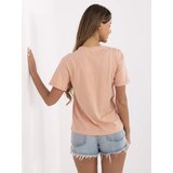 PEPPER & MINT PM-TS-SS21CA59.01P-salmon T-shirt | Shoptok.si