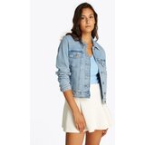 Tommy Jeans Prehodna jakna 'CLASSIC' moder denim | Shoptok.si