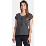 Kilpi Women's cotton T-shirt ROANE-W Dark gray Cene