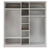 Hanah home ormar rb 185 14 mat bele boje (167RAB1207) | ePonuda.com
