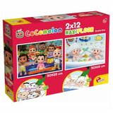 Lisciani Puzzle Cocomelon Gradimo, Dvostrane, 2x12 dijelova | Eponuda.ba