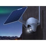 Reolink vanjska bežična rotirajuća 8MP 4G kamera Go PT Ultra + solarni panel Slike