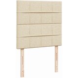  Otomanski okvir kreveta s madraca krem 80x200cm od tkanine | shoptok.hr