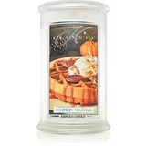 Kringle Candle Pumpkin Waffles dišeča sveča 624 g