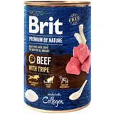 Brit Premium by Nature 6 x 400 g - Govedina z vampi Cene