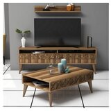 Hanah home Set TV komoda i klub stolić, orah | Eponuda.ba