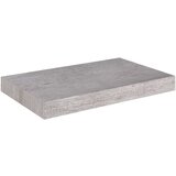  Stenske police 4 kosi betonsko sive 40x23x3,8 cm MDF, (20765124) | Shoptok.si