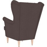  fotelj, blago, temno rjava | Shoptok.si