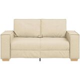 vidaXL Dvosjed Kauč Krem 120 cm Tkanina | shoptok.hr