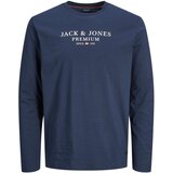 Jack & Jones Majica 'BLUASTON' mornarska / rdeča / bela | Shoptok.si