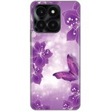  Torbica silikonska print za honor X6a butterfly and flowers Cene