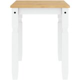  Blagovaonski stol Corona bijeli 112x60x75cm od masivne borovine | shoptok.hr