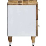 vidaXL Noćni ormarići 2 kom 40x33,5x46 cm Puno drvo Mango | shoptok.hr
