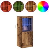  Sideboard s LED svjetlima od starog drva 41x37x100 cm | shoptok.hr