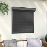 Antracit 100 x 100 cm Aluminij i poliuretan