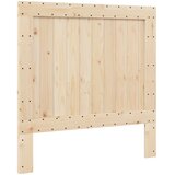  Okvir kreveta s uzglavljem 100 x 200 cm od masivne borovine | shoptok.hr