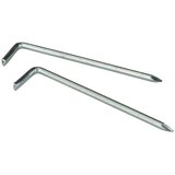 VOLTOMAT Kukasti čavli (Ø x D: 3 x 70 mm, Čelik, Galvanski pocinčano, 25 Kom.) | shoptok.hr