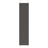 vidaXL Plisirana senčila črna 45x200 cm, širina blaga 44,4 cm, poliester, (5000297731) | Shoptok.si
