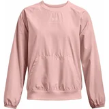 Under Armour UA Rush Woven Crew Retro Pink/White S