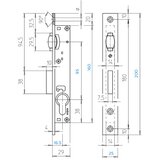 Titan Brava USADNA ZA METALNA VRATA 821/40 | shoptok.hr