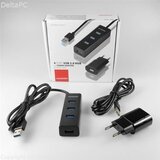  HUB AXA 4-port 3.0 1.2m adapter Cijene