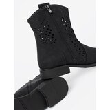 SEASTAR Openwork black boots | ePonuda.com