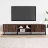 vidaXL TV ormarić smeđi hrast 160x35x41 cm Konstruirano drvo i metal | shoptok.hr