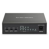 Switch Mercusys MS106LP Mercusys MS106LP 6-portni 10/100 Mbps Desktop prekidač sa 4-porta PoE+, kompatibilan sa 802.3af/at PD-ovima, 40 W PoE napajan | Eponuda.ba