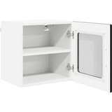 vidaXL zidni kuhinjski ormarić crna 40 x 31 x 40 cm konstruirano drvo | shoptok.hr