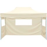 Šator za svadbe - šator za zabave Krema 280 x 410 x 315 cm Oxford tkanina | shoptok.hr