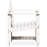  Vrtna stolica bijela 62 x 56 x 77 cm od masivne borovine | shoptok.hr