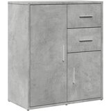  Komode 2 kom beton sive 60 x 31 x 70 cm od konstruiranog drva | shoptok.hr