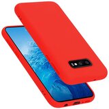 Cadorabo Ohišje, združljiv s Samsungom v tekoči rdeči barvi - zaščitni pokrov iz fleksibilnega silikona TPU, (20591911) Cene