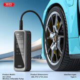XO CZ018 bežični kompresor za gume 85 W, 5000 mAh, crni | shoptok.hr
