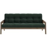 Karup Design Zelen žameten raztegljiv kavč 204 cm Grab - Karup Design Cene