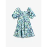 Koton Dress - Turquoise - A-line
