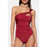 Trendyol Claret Red Tie Detailed Swimsuit | ePonuda.com
